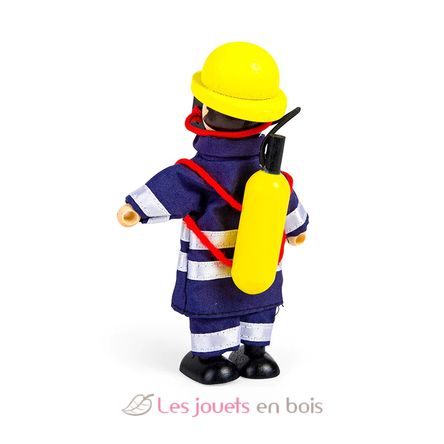 Figurines en bois Pompiers BJ-T0117 Bigjigs Toys 8
