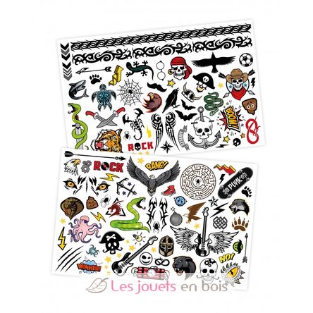 75 Tattoos lavables Rock BUK-TA006 Buki France 2