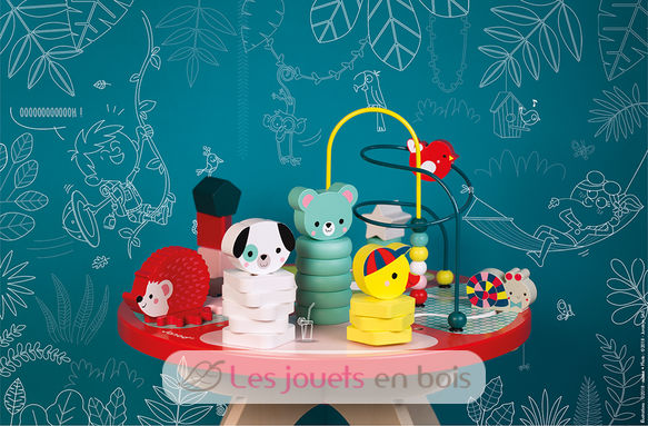 TABLE D'ACTIVITES - BABY FOREST - EN BOIS