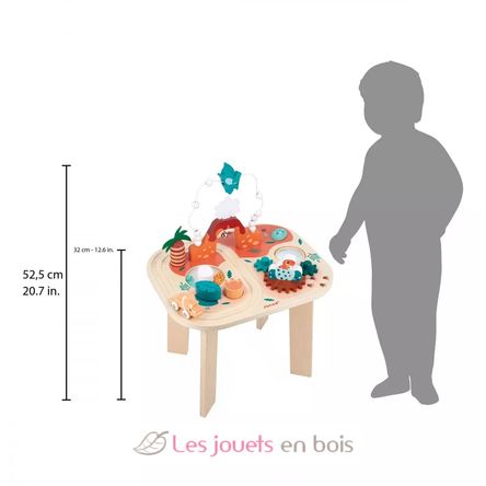 Table d'activités Dino J05825 Janod 7