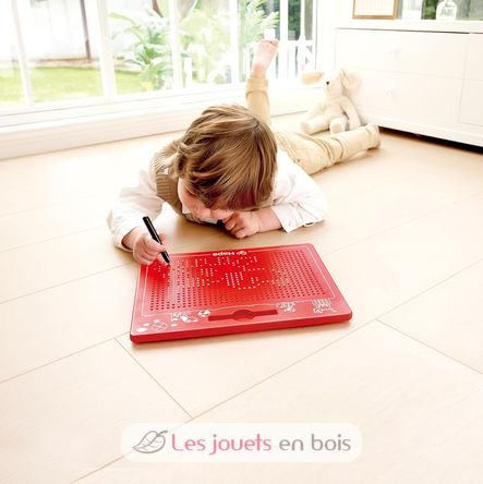 Grande tablette magnétique rouge E8676 Hape Toys 3