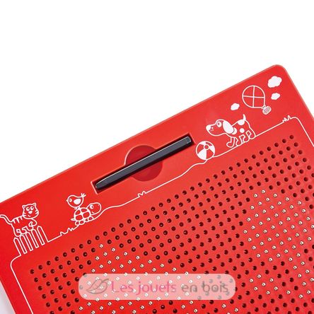 Grande tablette magnétique rouge E8676 Hape Toys 4