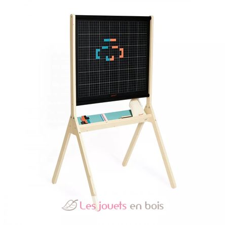 Janod TABLEAU MAGIC 4 EN 1 (BOIS) - Bien-être-enfants