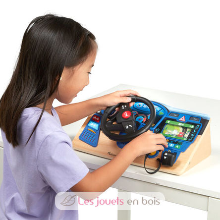 Tableau de bord interactif Vroom & Zoom MD-41705 Melissa & Doug 6