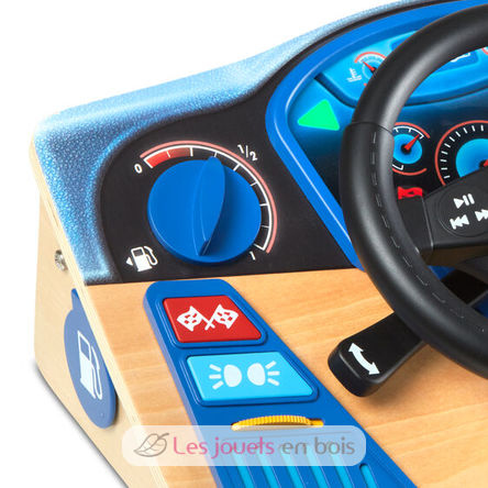 Tableau de bord interactif Vroom & Zoom MD-41705 Melissa & Doug 5