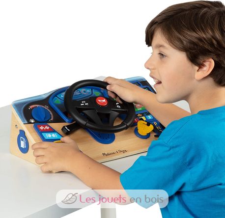 Tableau de bord interactif Vroom & Zoom MD-41705 Melissa & Doug 3