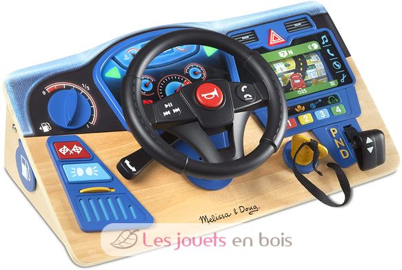 Tableau de bord interactif Vroom & Zoom MD-41705 Melissa & Doug 1