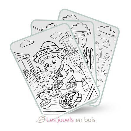 Tablette à dessin lumineuse Gastronomie KW-KIDYDRAW-PAD6-FAW Kidywolf 3