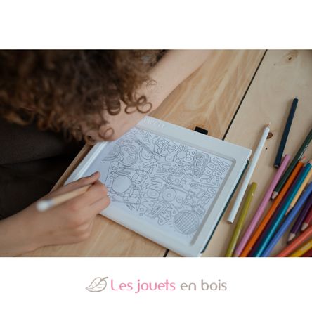 Tablette à dessin lumineuse Méli-melo KW-K-DRAW-PAD-MELIMELO Kidywolf 7