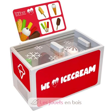 Congélateur à glaces en bois TA-0935.4 Tanner 1