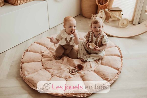 Tapis de jeu bébé coton bio Bloom Fleuri PG-FLEURI Play and Go 8