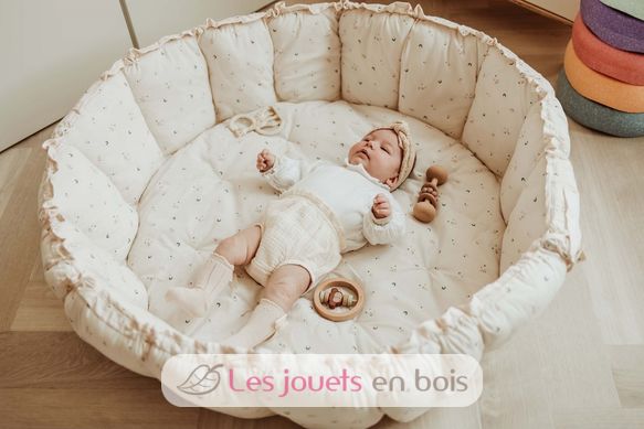 Tapis de jeu bébé coton bio Bloom Moon PG-MOON Play and Go 3