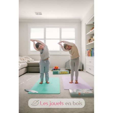Tapis de yoga enfant vert BUK-Y024 Buki France 3