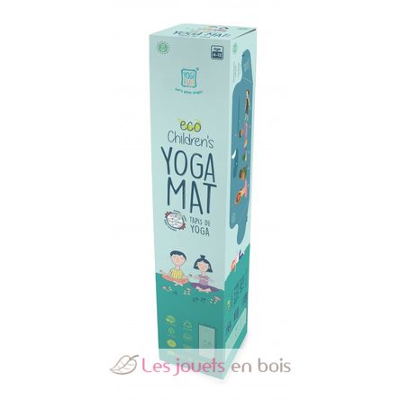 Tapis de yoga enfant vert BUK-Y024 Buki France 1