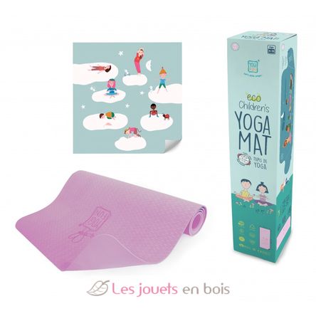 Tapis de yoga enfant violet BUK-Y025 Buki France 2