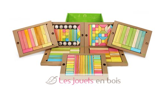 Blocs magnétiques Classroom Kit 240 pcs TG-240P-TNT-608T Tegu 4