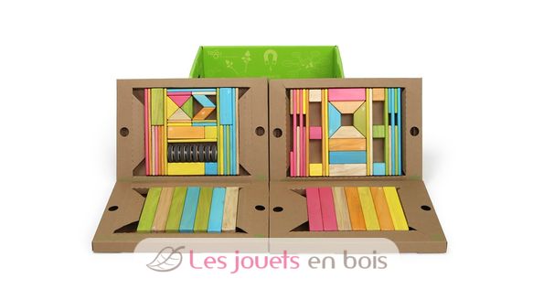 Blocs magnétiques Classroom Kit 90 pcs TG-90P-TNT-608T Tegu 4