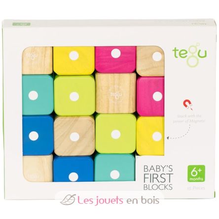 Mes premiers cubes magnétiques 15 pcs TG-BBB-MIX-903T Tegu 1