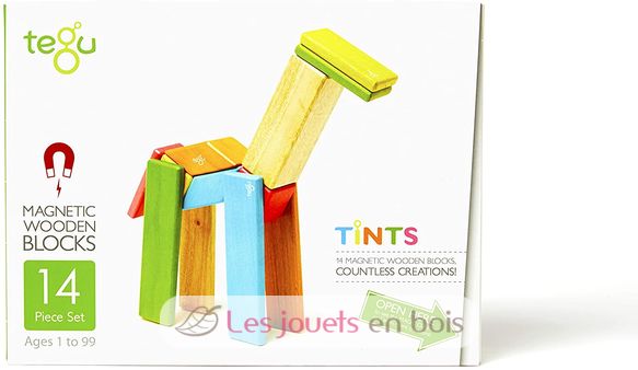 Set de 14 pièces Tints TG-14P-TNT-306T Tegu 1