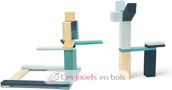 Set de 24 pièces Blues TG-24P-BLU-508T Tegu 7