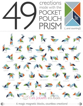 Prism Pocket Pouch Tints 6 pcs TG-P-11-045 Tegu 4