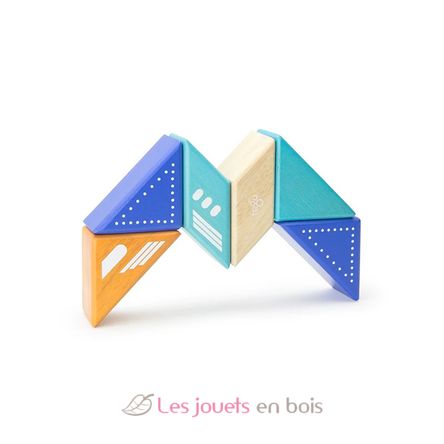6 blocs en bois magnétiques - Avion à réaction TG-PAL-JET-706T Tegu 4