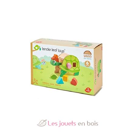 Boîte à formes Tortue TL8456 Tender Leaf Toys 5