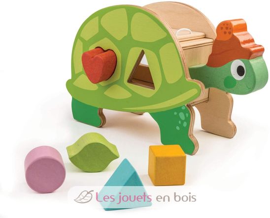 Boîte à formes Tortue TL8456 Tender Leaf Toys 1