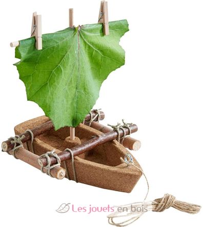 Kit d'assemblage - Bateau en liège HA-304244 Haba 1