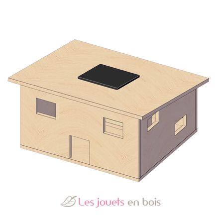 Matériel pour maison solaire en bois TCT-163390 The Cool Tool 2
