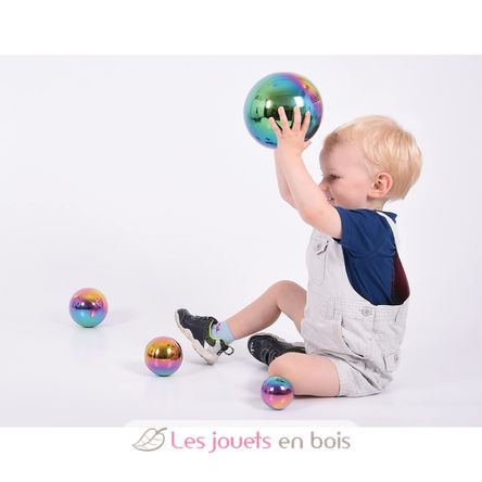 4 Balles réfléchissantes multicolores TK-72221 TickiT 9