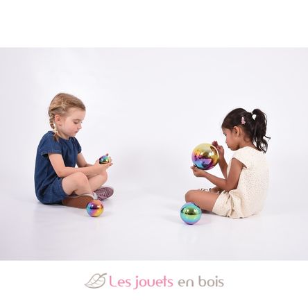 4 Balles réfléchissantes multicolores TK-72221 TickiT 5