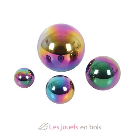 4 Balles réfléchissantes multicolores TK-72221 TickiT 1