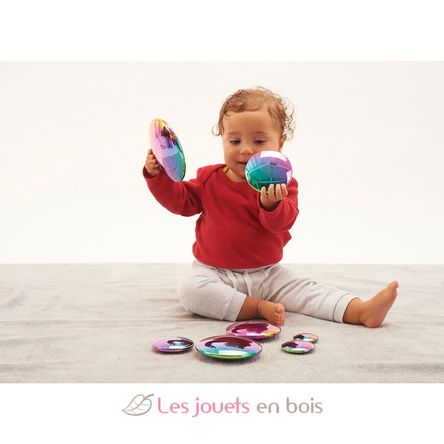 Galets réfléchissants multicolores TK-72223 TickiT 7