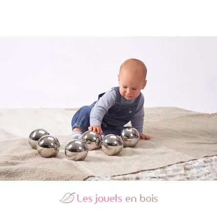 Balles Mystères réfléchissantes argentées TK72203 TickiT 3
