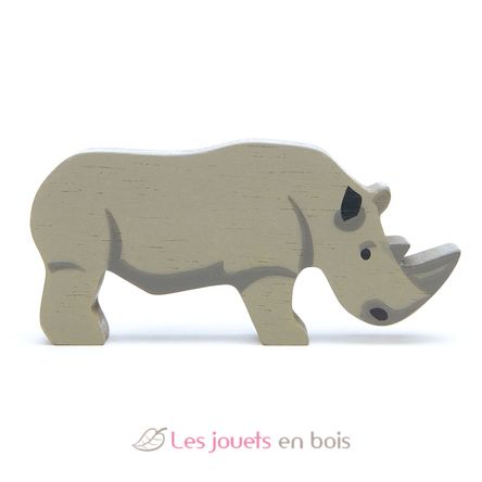 Rhinocéros en bois TL4747 Tender Leaf Toys 1