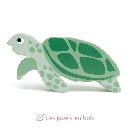 Tortue de mer en bois TL4780 Tender Leaf Toys 1