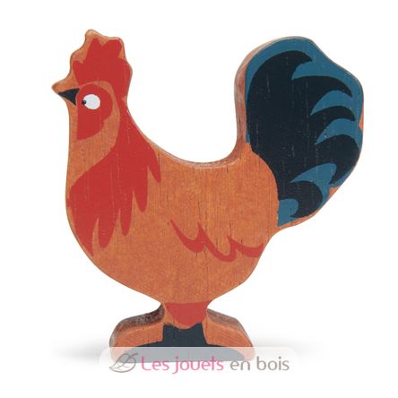 Coq en bois TL4824 Tender Leaf Toys 1