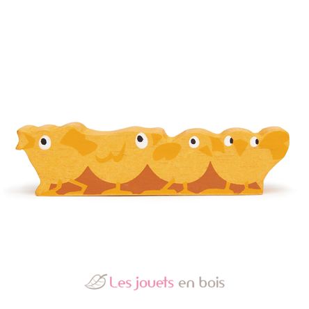 Poussins en bois TL4826 Tender Leaf Toys 1