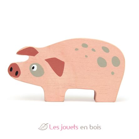 Cochon en bois TL4831 Tender Leaf Toys 1