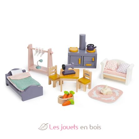 Maison de poupées Chalet Cottontail TL8123 Tender Leaf Toys 4