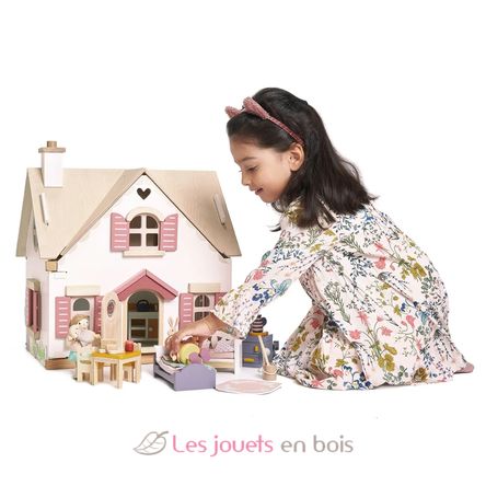 Maison de poupées Chalet Cottontail TL8123 Tender Leaf Toys 6