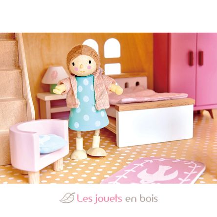 Mobilier chambre pour maison de poupées TL8152 Tender Leaf Toys 2