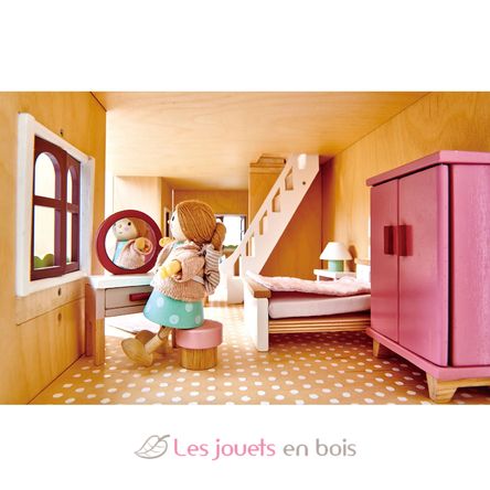 Mobilier chambre pour maison de poupées TL8152 Tender Leaf Toys 3