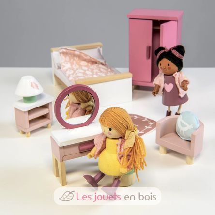 Mobilier chambre pour maison de poupées TL8152 Tender Leaf Toys 5