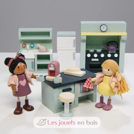 Mobilier de cuisine pour maison de poupées TL8153 Tender Leaf Toys 3