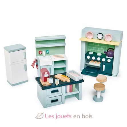 Mobilier de cuisine pour maison de poupées TL8153 Tender Leaf Toys 1