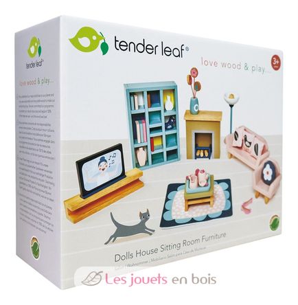 Mobilier de salon pour maison de poupées TL8154 Tender Leaf Toys 2