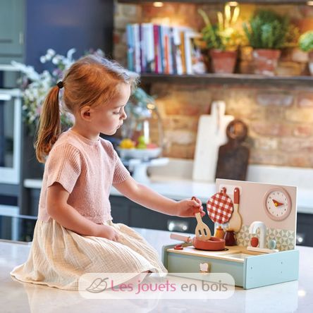 Cuisine pliable en bois TL8201 Tender Leaf Toys 5