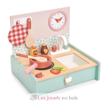 Cuisine pliable en bois TL8201 Tender Leaf Toys 2
